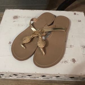 Lilly Pulitzer for Target pineapple sandals